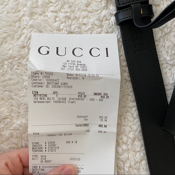 Gucci Marmont Belt main image 5